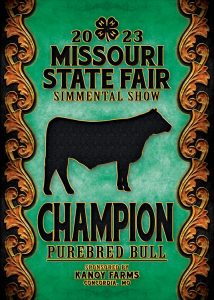 Missouri State Fair Simmental Show
