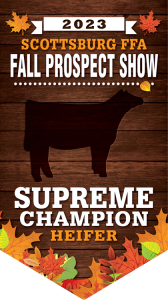 Scottsburg FFA Fall Prospect Show