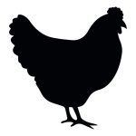 Chicken Silhouette 3