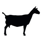 Dairy Goat Silhouette 1