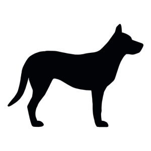 Dog Silhouette 2