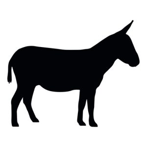 Donkey Silhouette