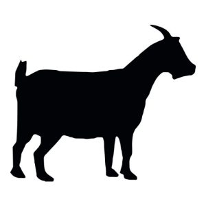 Pygmy Goat Silhouette