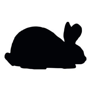 Rabbit Silhouette 1