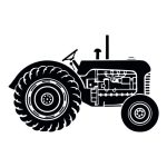 Tractor Silhouette 1