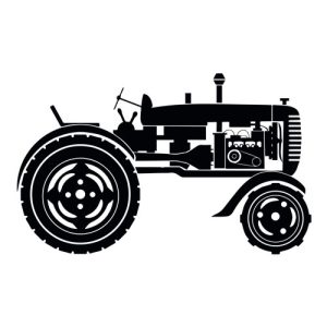 Tractor Silhouette 2