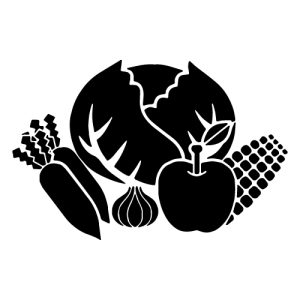 Vegetables Silhouette